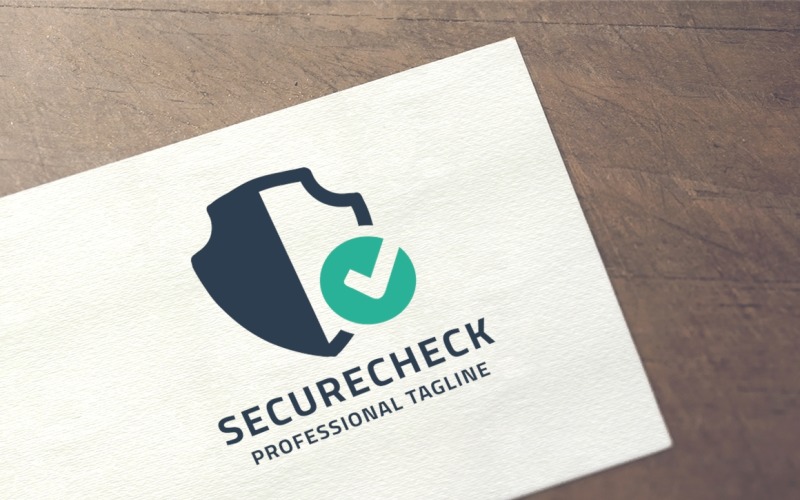 Secure Check Logo Template