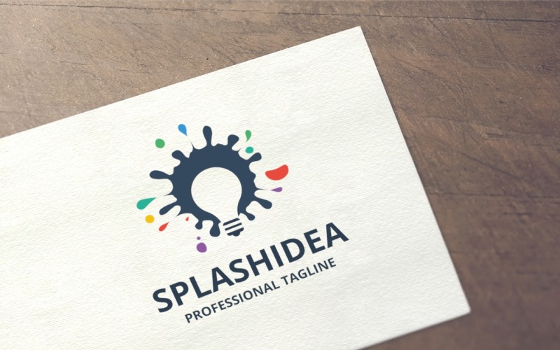 Splash Idea v2 Logo Template