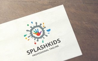Splash Kids Logo Template