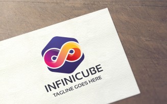 Infinity Cube Logo Template
