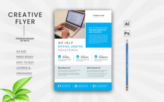 Clean Business Flyer - Corporate Identity Template