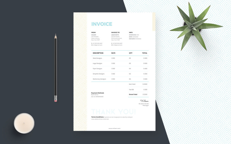 Creative Invoice - Corporate Identity Template