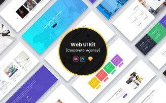 Corporate Agency Web UI Kit