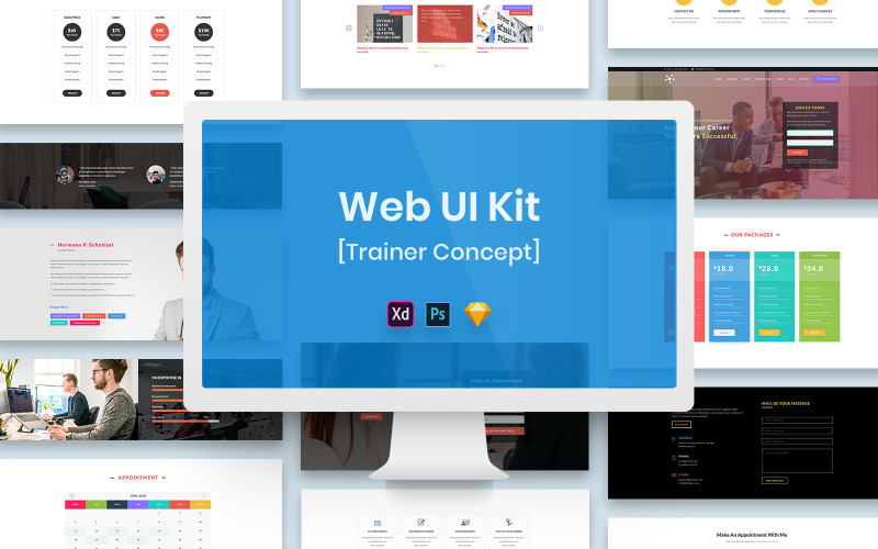 Trainer Web UI Kit UI Element