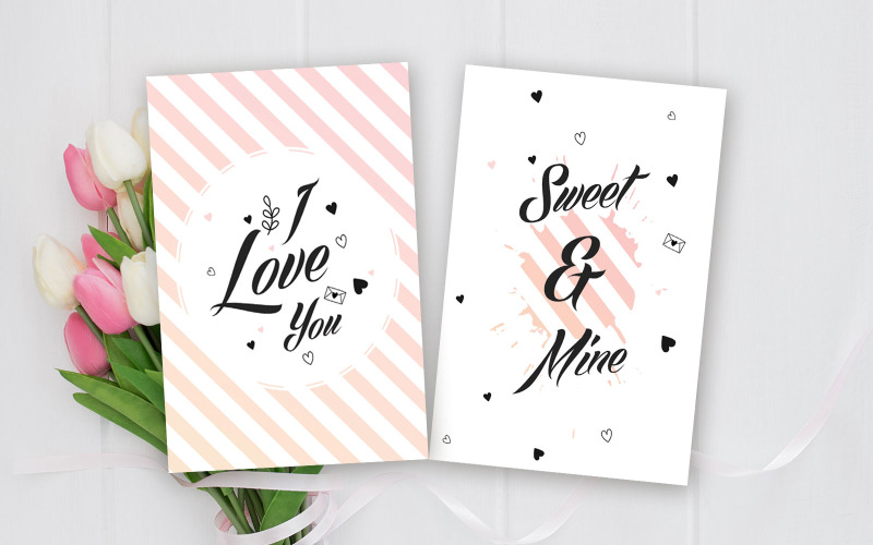 Valentine's Day Greeting Card - Corporate Identity Template