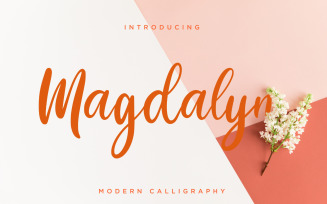 Magdalyn Modern Calligraphy Font