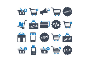Seo Shop Iconset