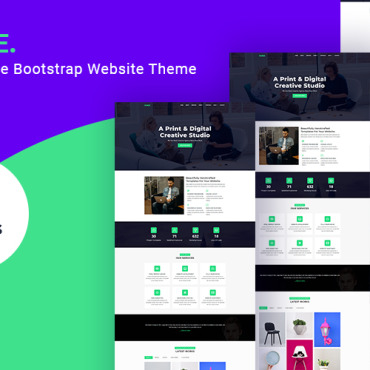 Agency Business Website Templates 157936