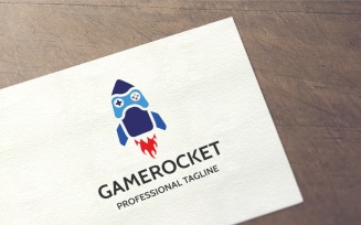 Game Rocket Logo Template