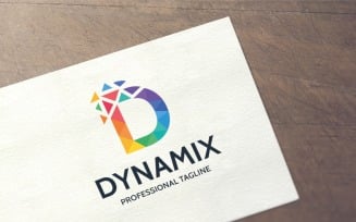 Letter D - Dynamix Logo Template