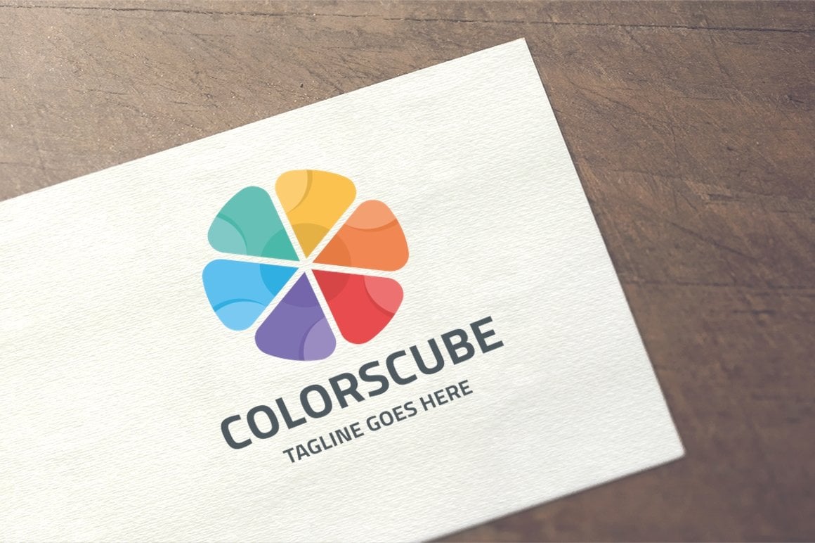 Template #158029 Colorful Cube Webdesign Template - Logo template Preview