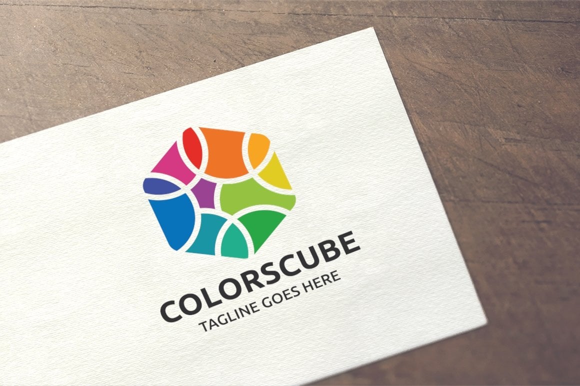 Template #158030 Colorful Cube Webdesign Template - Logo template Preview