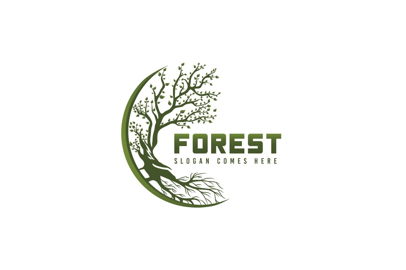 Kit Graphique #158054 Forest Nature Divers Modles Web - Logo template Preview
