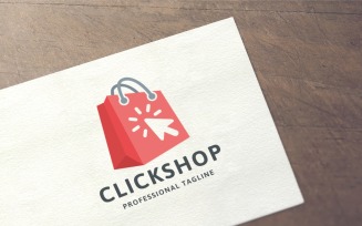 Click Shop Logo Template