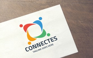 Connect Team Logo Template