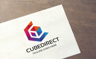 Cube Direct Logo Template