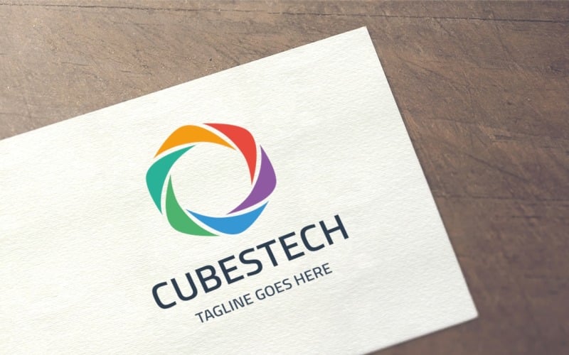 Cubestech Logo Template