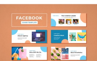 Facebook Cover About Agency Social Media Template