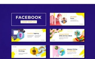 Facebook Cover Creation Agency - Illustration