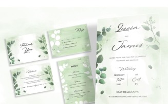Wedding Invitation 3 Flower of Great - Corporate Identity Template