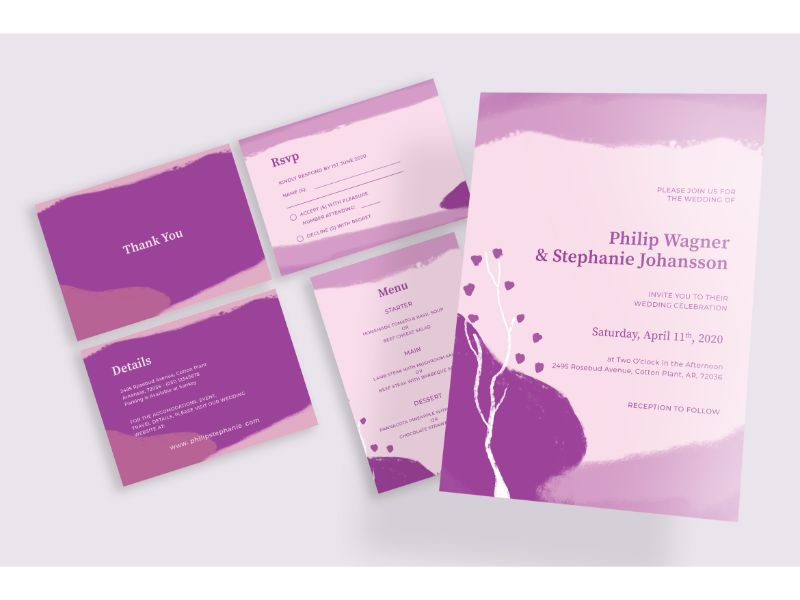 Kit Graphique #158200 Card Wedding Divers Modles Web - Logo template Preview