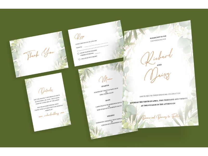 Kit Graphique #158201 Card Mariage Divers Modles Web - Logo template Preview