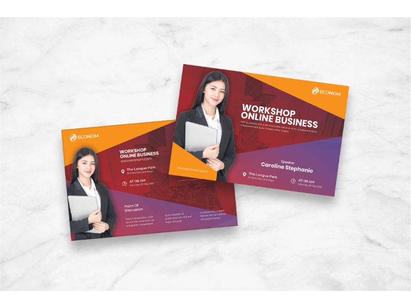 Template #158247 Card Paper Webdesign Template - Logo template Preview