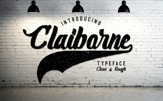 Claiborne Typeface Font