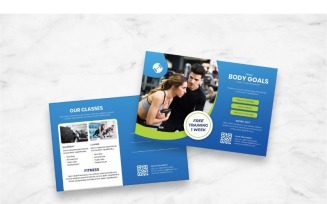Postcard Body Goals - Corporate Identity Template