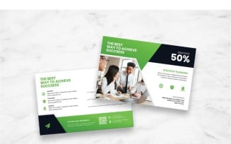 Postcard Way To Sucess - Corporate Identity Template