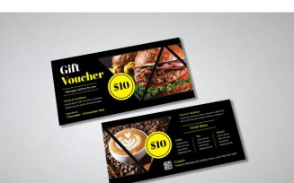 Voucher Foody 2 - Corporate Identity Template