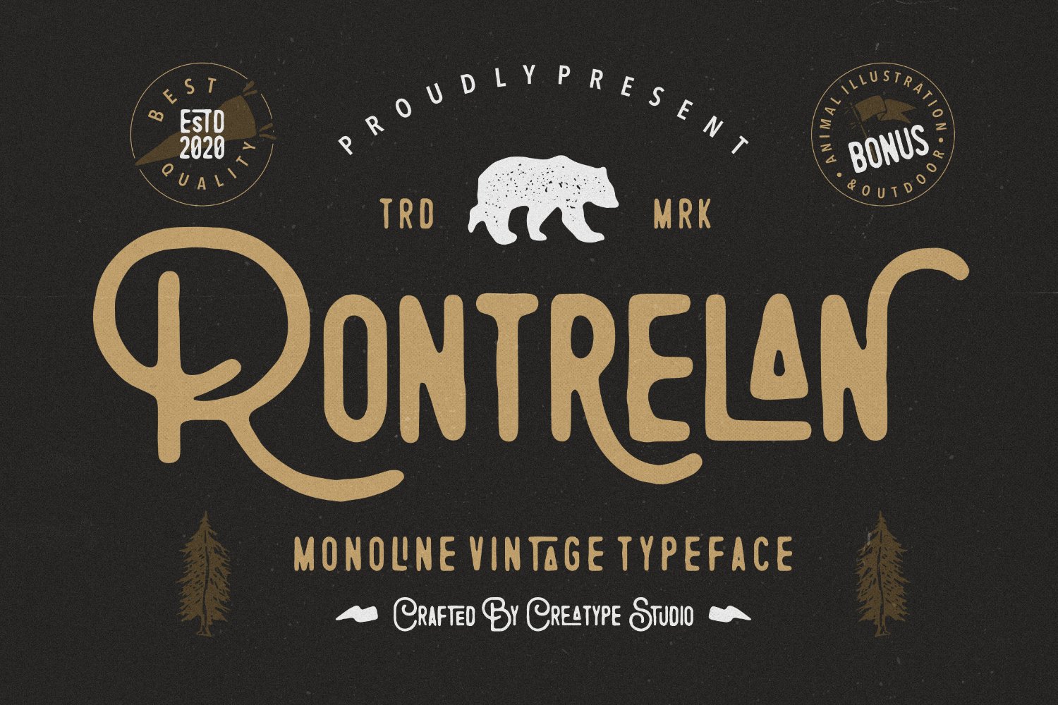 Template #158327 Typography Retro Webdesign Template - Logo template Preview