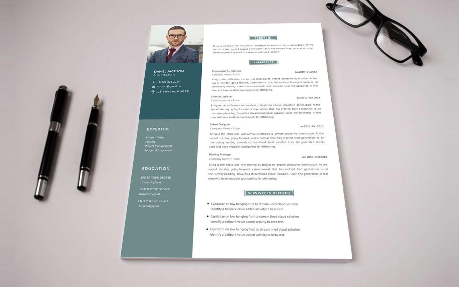 Kit Graphique #158360 Corporate Cv Divers Modles Web - Logo template Preview