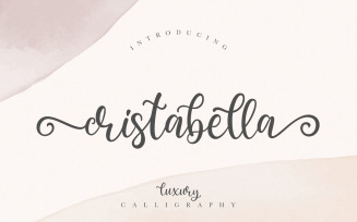 Cristabella Luxury Calligraphy Font