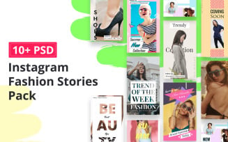 Instagram Fashion Stories Social Media Template
