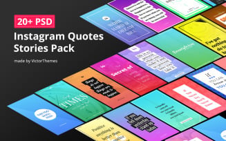 Instagram Quotes Stories Social Media Template