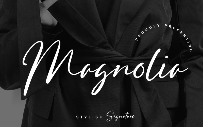 Magnolia Stylish Signature Font