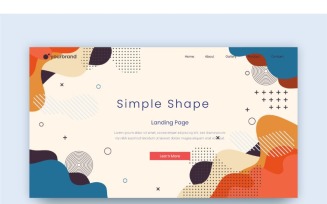 Ab 30 Simple Shape Background