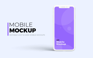 Mobile product mockup