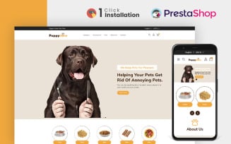 Puppy Pet Store PrestaShop Theme