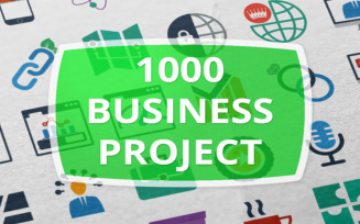 1000 Business Project Iconset