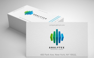 Analytic Financial Logo Template
