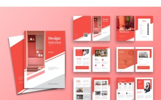 Brochure 2 Design Interior - Corporate Identity Template