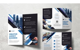 Trifold Creative Agency Business - Corporate Identity Template
