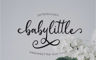 Babylittle Duo Font