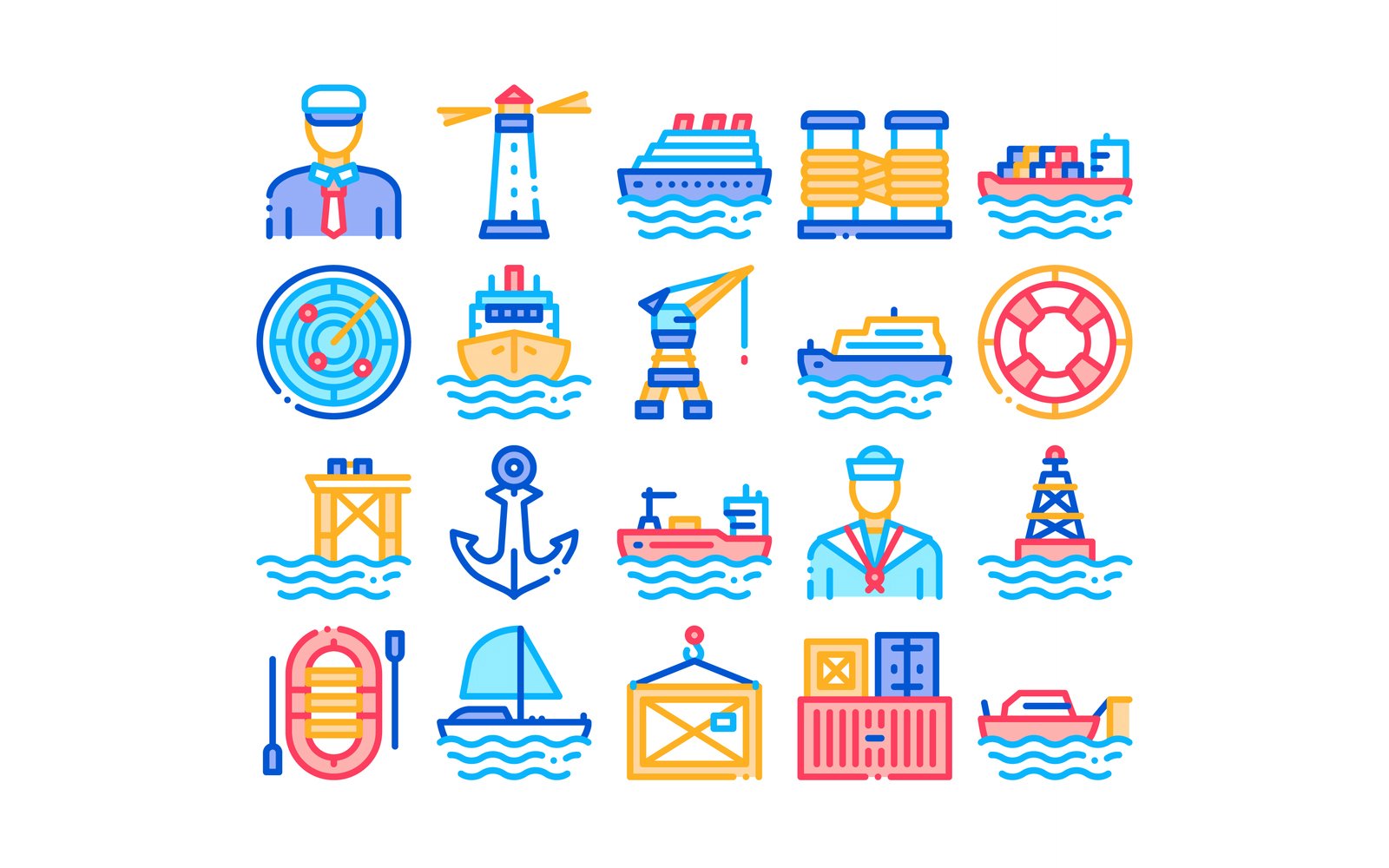 Kit Graphique #159583 Marine Port Divers Modles Web - Logo template Preview