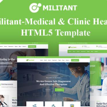 Clinic Doctor Website Templates 159691