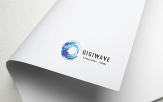 Data Wave Logo Template