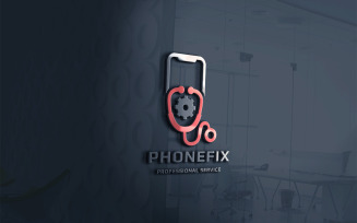 Phone Fix Logo Template