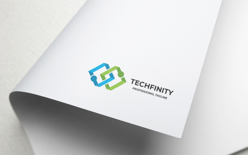 Technologic Infinity Logo Template